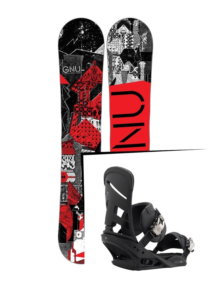Set: Gnu Carbon Credit 2017 + Burton Mission (1712873S) - Bild 1