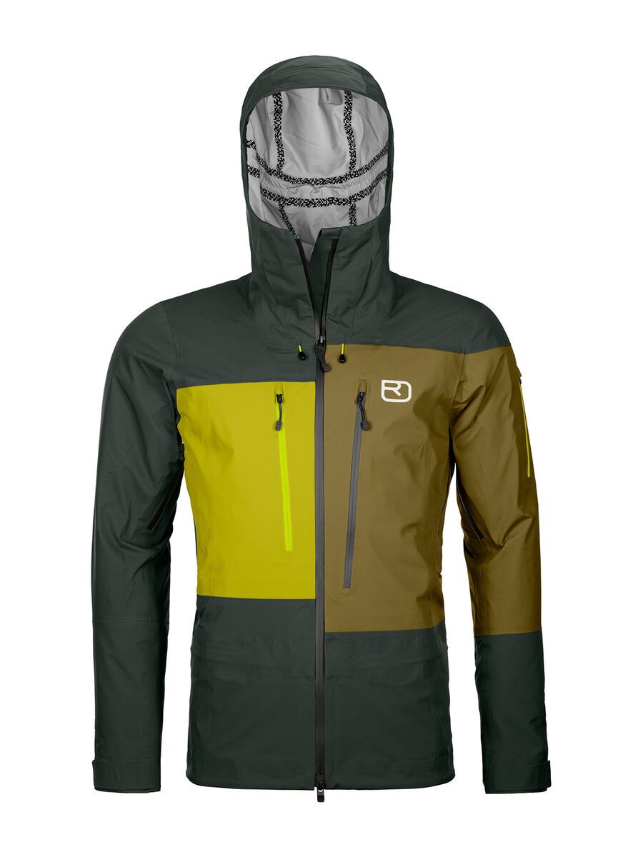 Ortovox 3L Deep Shell Jacket M, green pine - Bild 1