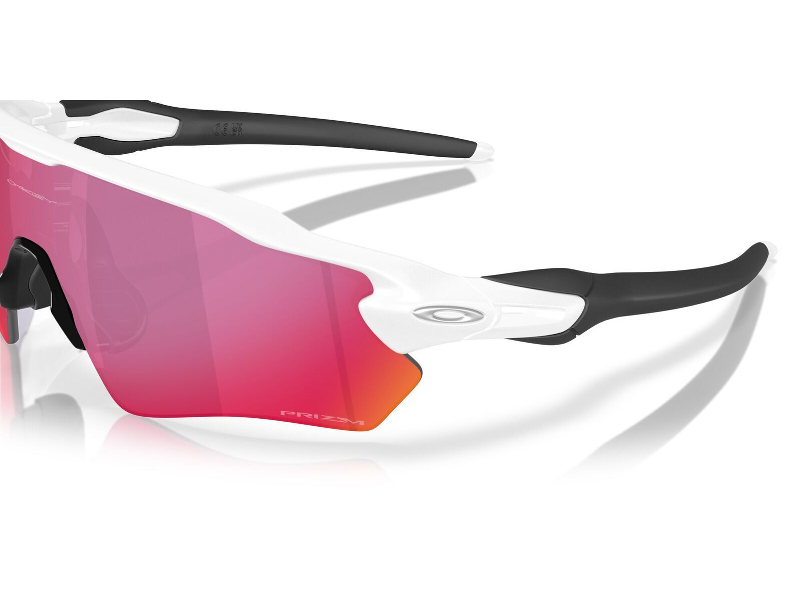 Oakley Radar EV S Path, Prizm Road / matte white - Bild 4