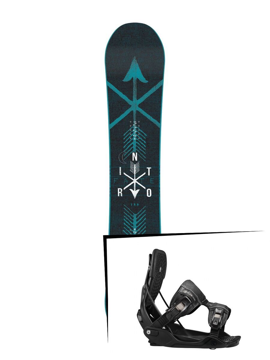 Set: Nitro Fate Zero 2015 + Flow Minx (1718421S) - Bild 1