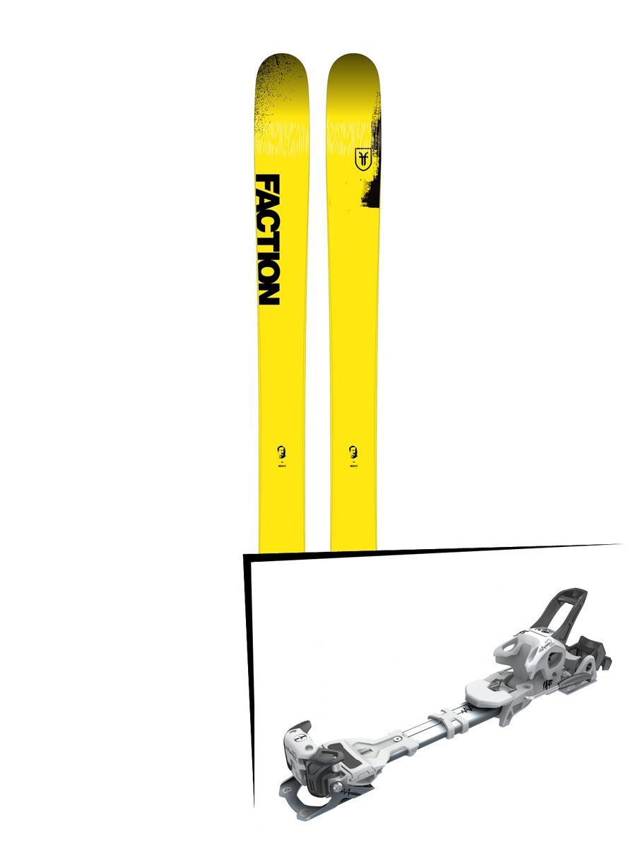 Set: Faction Dictator 4.0 2019 + Tyrolia Ambition 12 AT solid white black - Bild 1