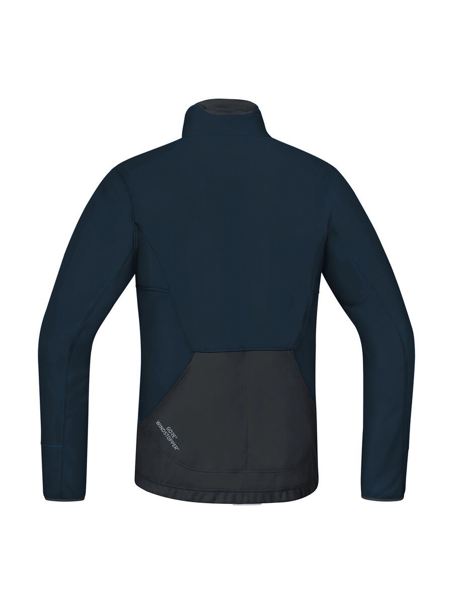 Gore Bike Wear Power Trail Windstopper Soft Shell Thermo Jacke, black iris/black - Bild 2