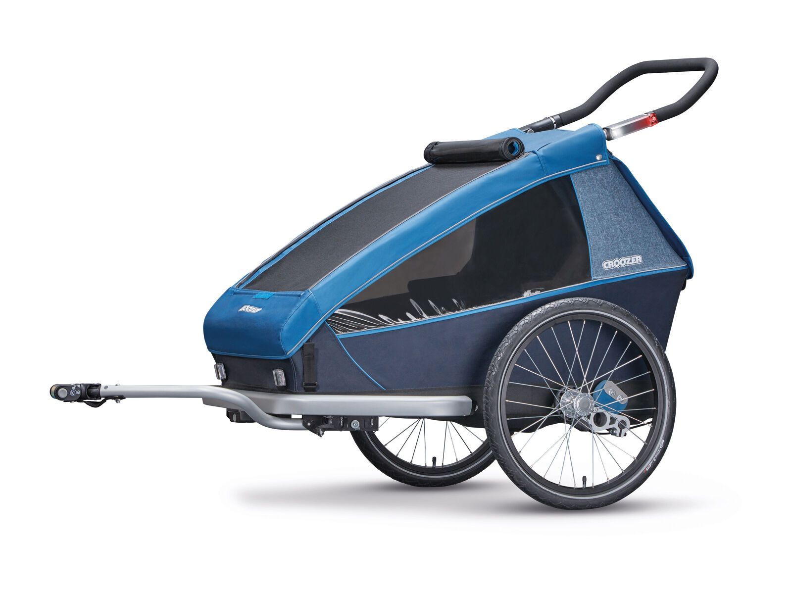 Croozer Kid Plus for 2, ocean blue - Bild 1