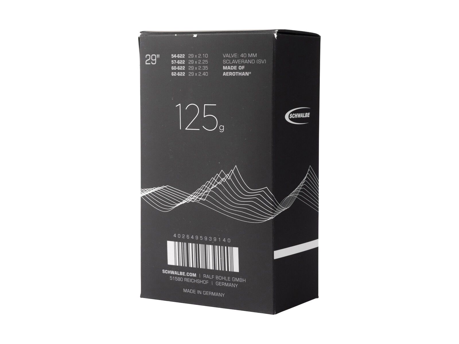 Schwalbe Aerothan Tube SV 19E+ 29 MTB+ - 54/62-622 - Bild 2