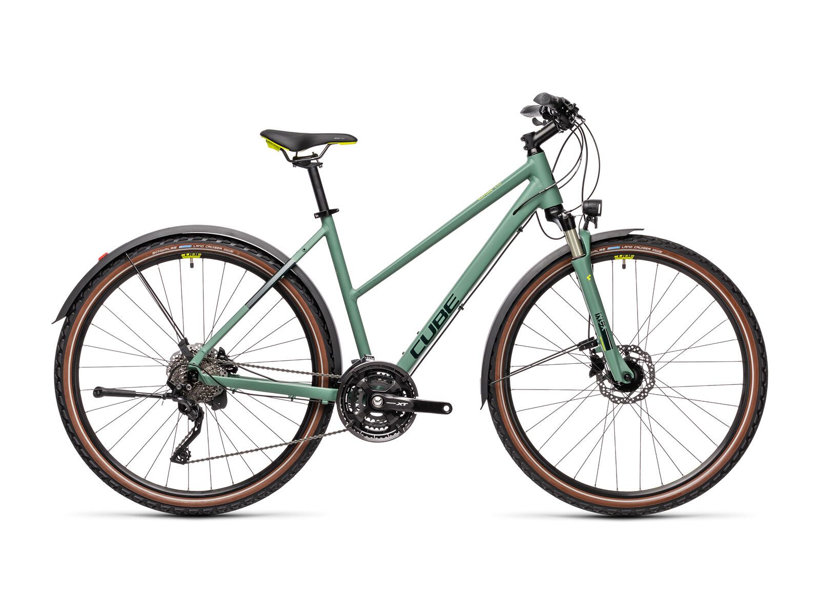 Cube Nature EXC Allroad Trapeze, green´n´bluegreen - Bild 1