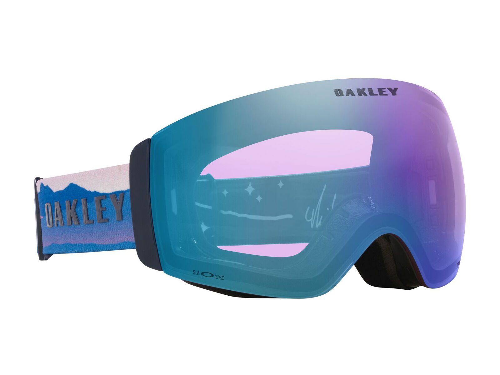 Oakley Flight Deck Pro M Mikaela Shiffrin Sign., Prizm Snow Iced Iridium & Sapphire Iridium - Bild 13