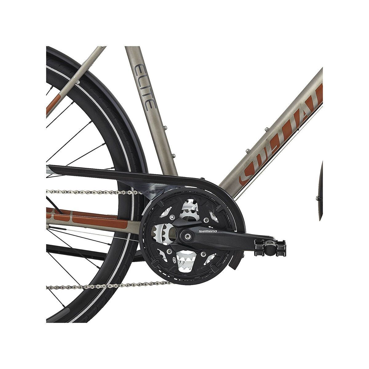 Specialized Source Elite Disc, Raw/Orange/Black - Bild 3