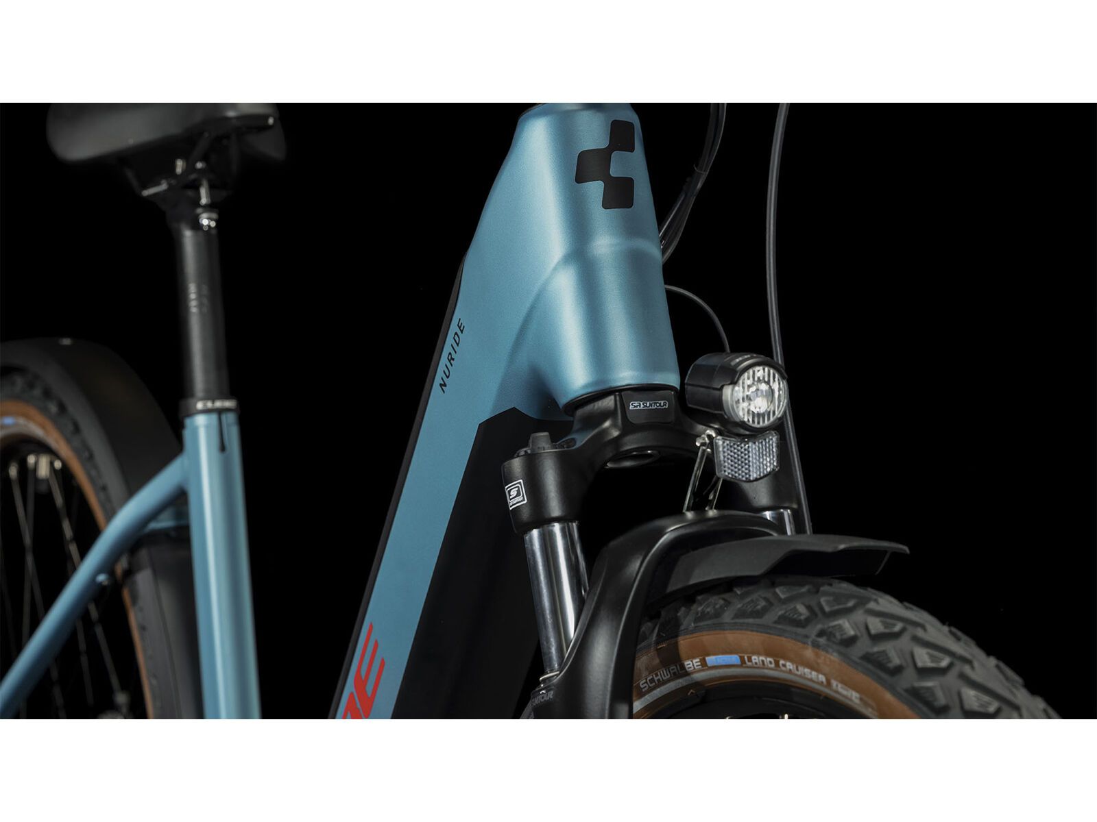 Cube Nuride Hybrid Performance Allroad 500 Easy Entry, metalblue´n´red - Bild 5
