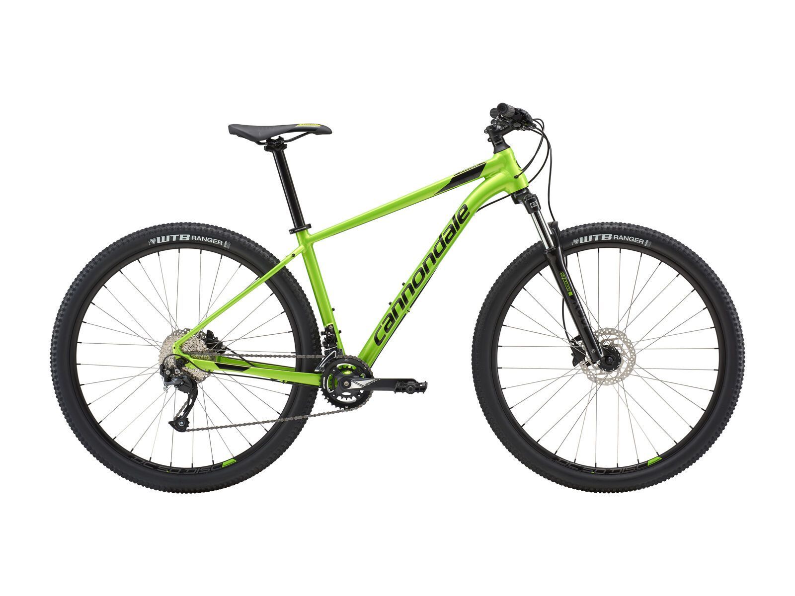 Cannondale Trail 7 27.5, acid green w/ jet black - gloss (AGR) - Bild 1