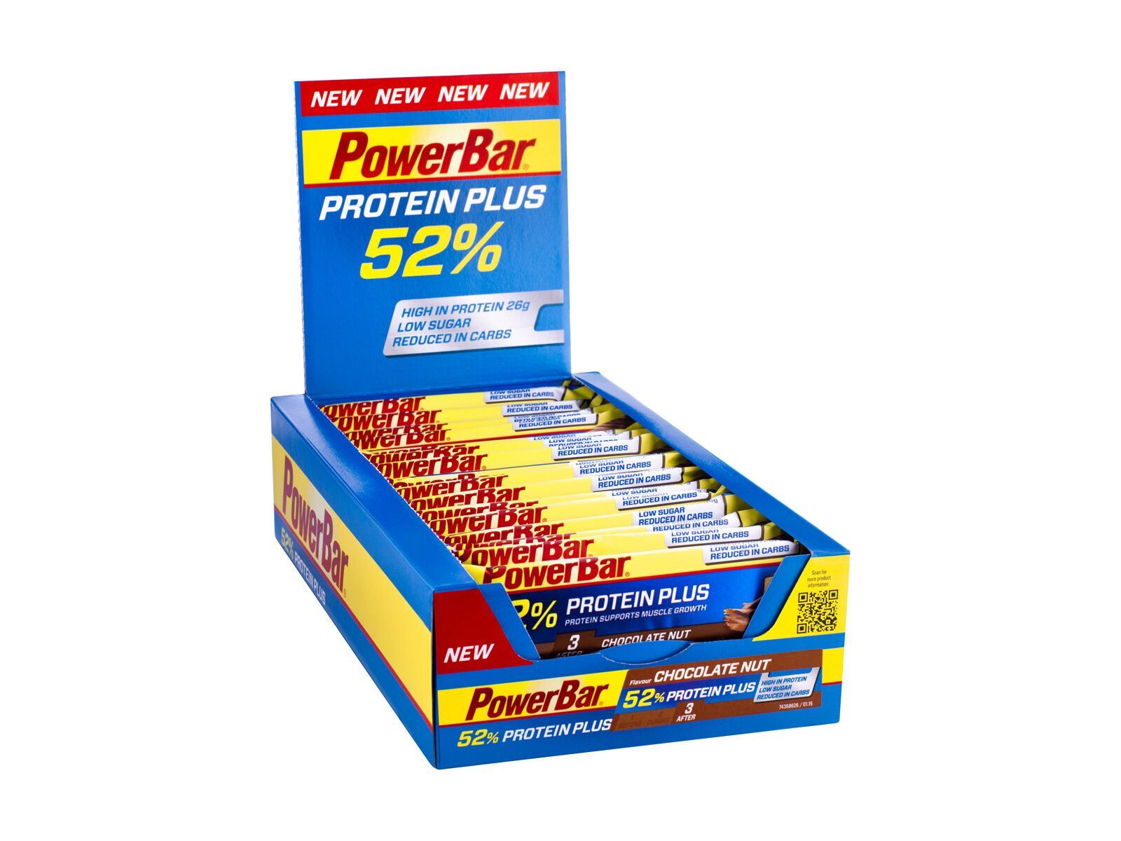 PowerBar Protein Plus 52% - Chocolate Nuts (Box) - Bild 1