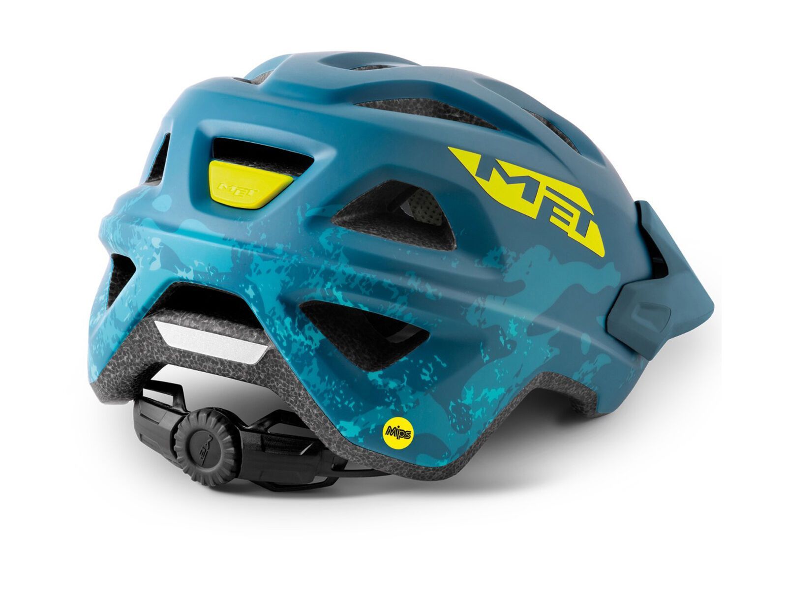 MET Eldar MIPS, petrol blue camo/matt - Bild 3