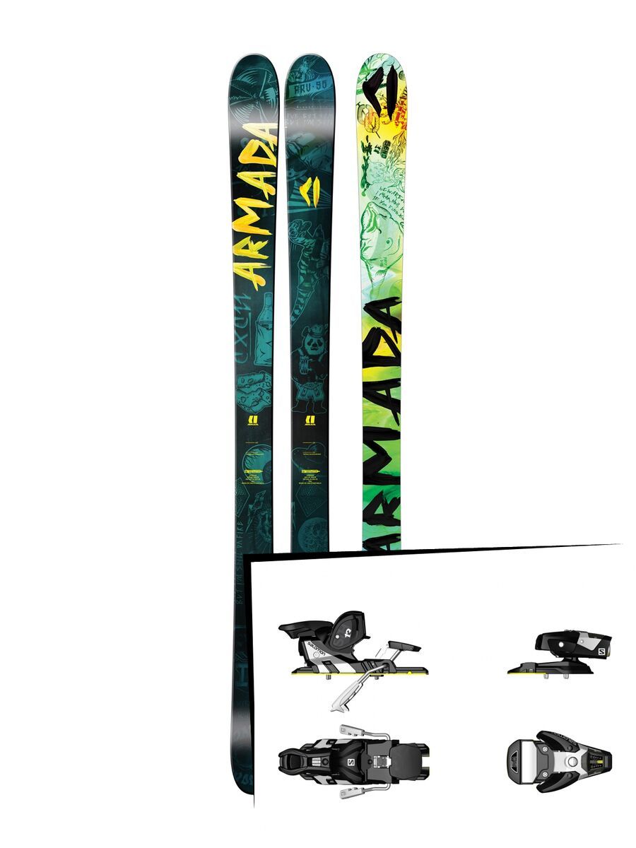 Set: Armada Arv 96 2017 + Salomon STH2 WTR 13 (1456104) - Bild 1