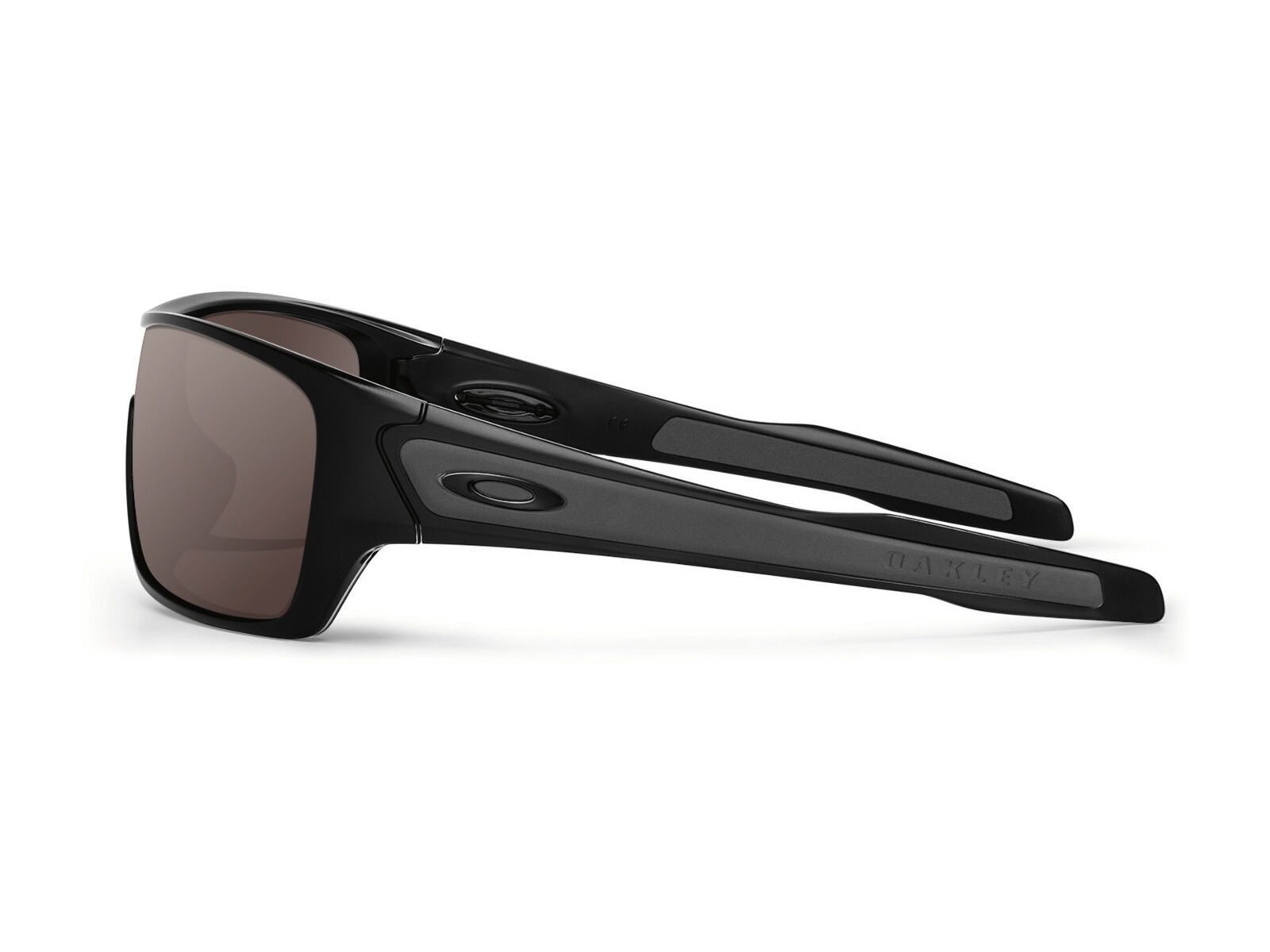 Oakley Turbine Rotor, polished black/Lens: warm grey - Bild 4