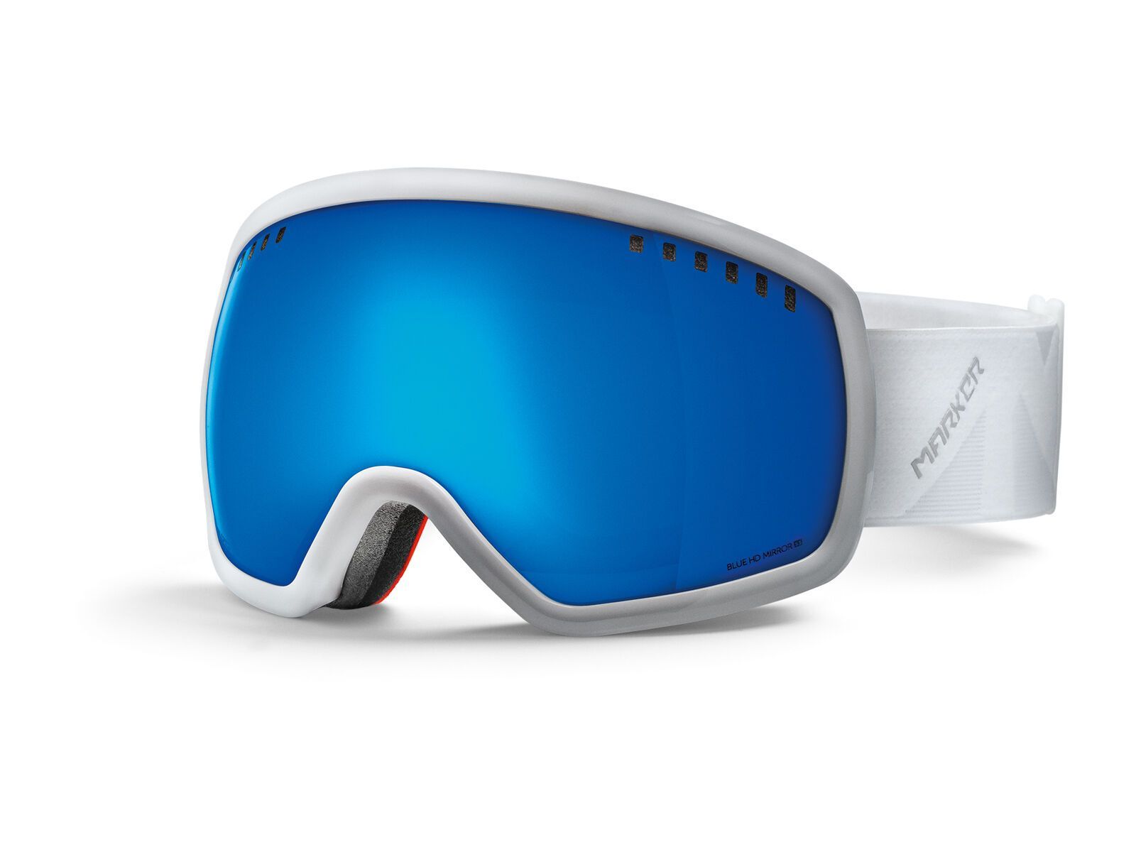 Marker Big Picture Plus inkl. Wechselscheibe, white/Lens: blue hd mirror - Bild 1