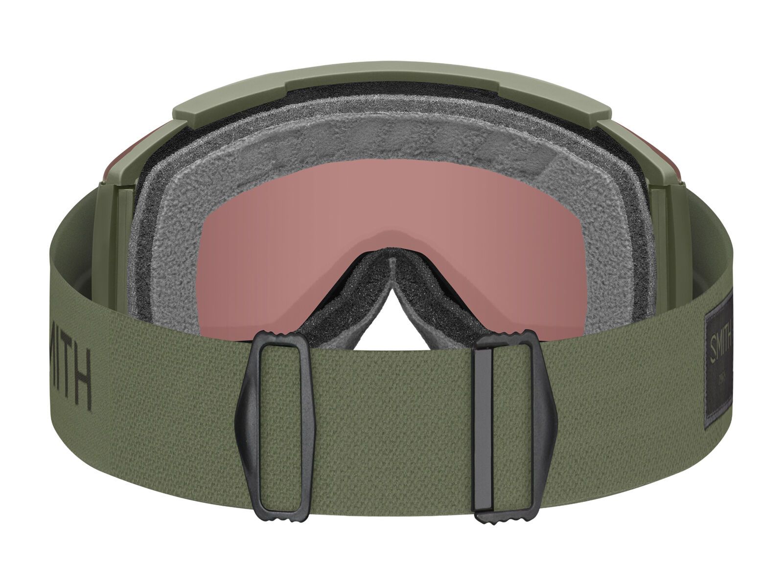 Smith Squad XL, ChromaPop Everyday Red Mirror / fatigue green - Bild 3