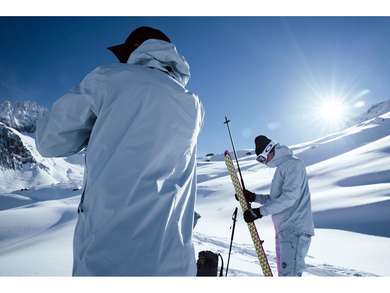 Black Crows Pilus Super Light Camox Freebird, yellow/black - Bild 7