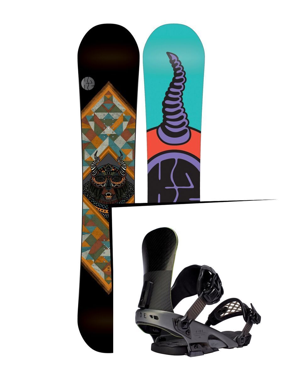 Set: K2 Fastplant 2016 + Ride EL Hefe (1487140S) - Bild 1