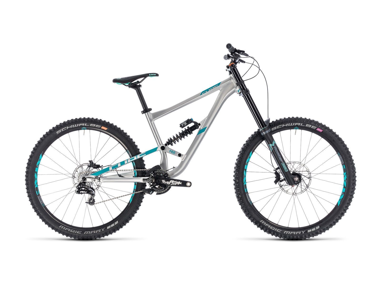 Cube Hanzz 190 SL 27.5, metal´n´mint - Bild 1