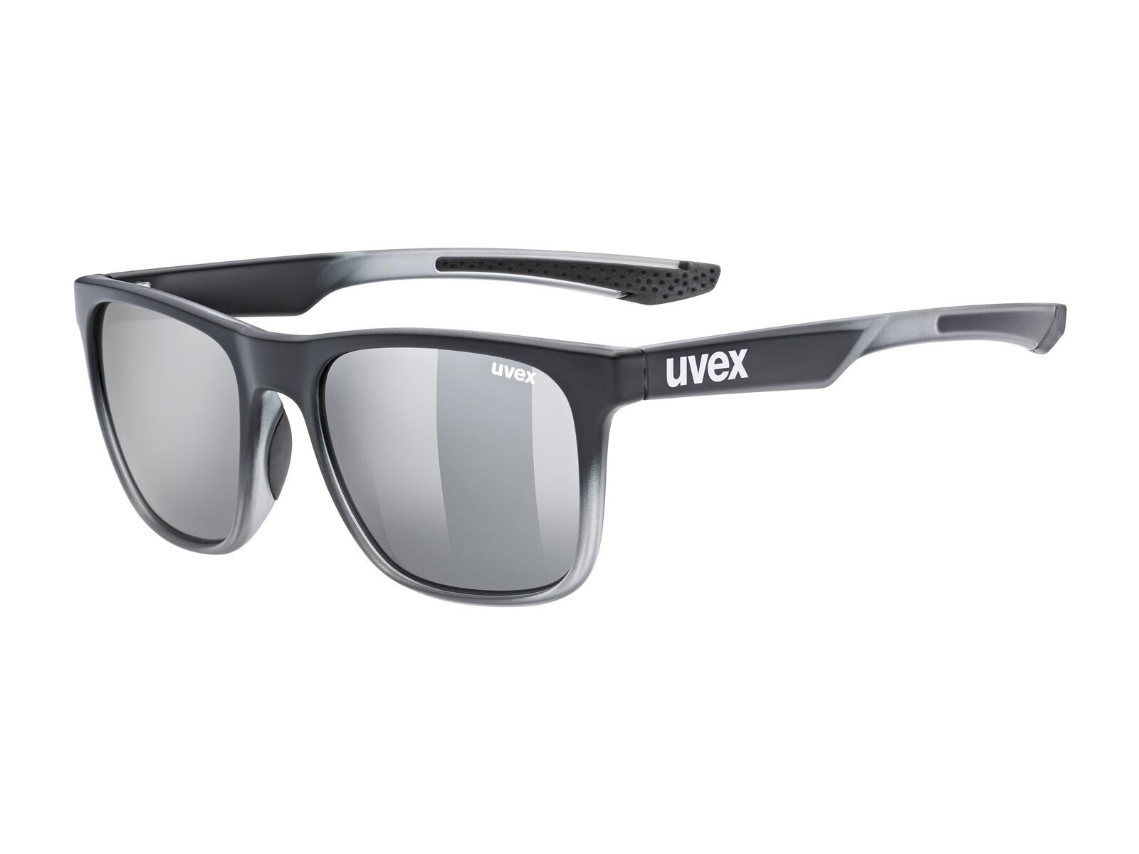 uvex lgl 42, black transparent/Lens: mirror Silver - Bild 1