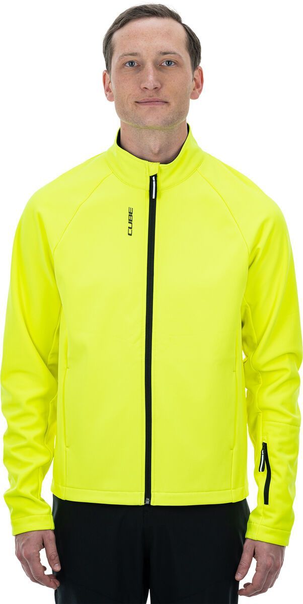 Cube ATX Softshell Jacke Safety CMPT, neon yellow - Bild 2