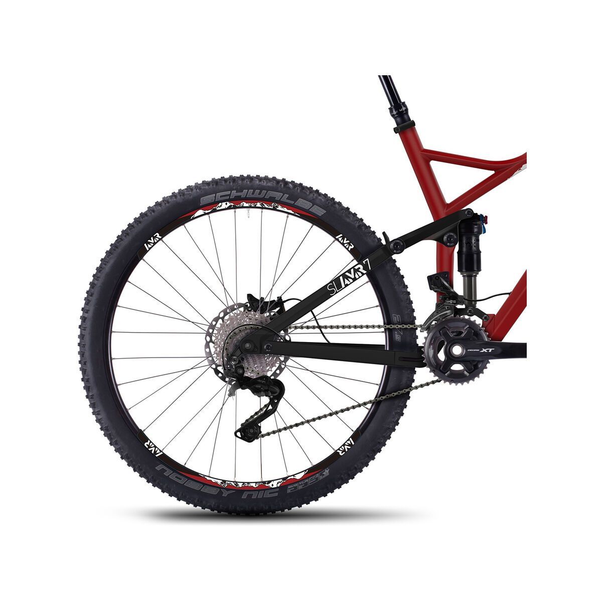 Ghost SL AMR 7, darkred/black/white - Bild 4
