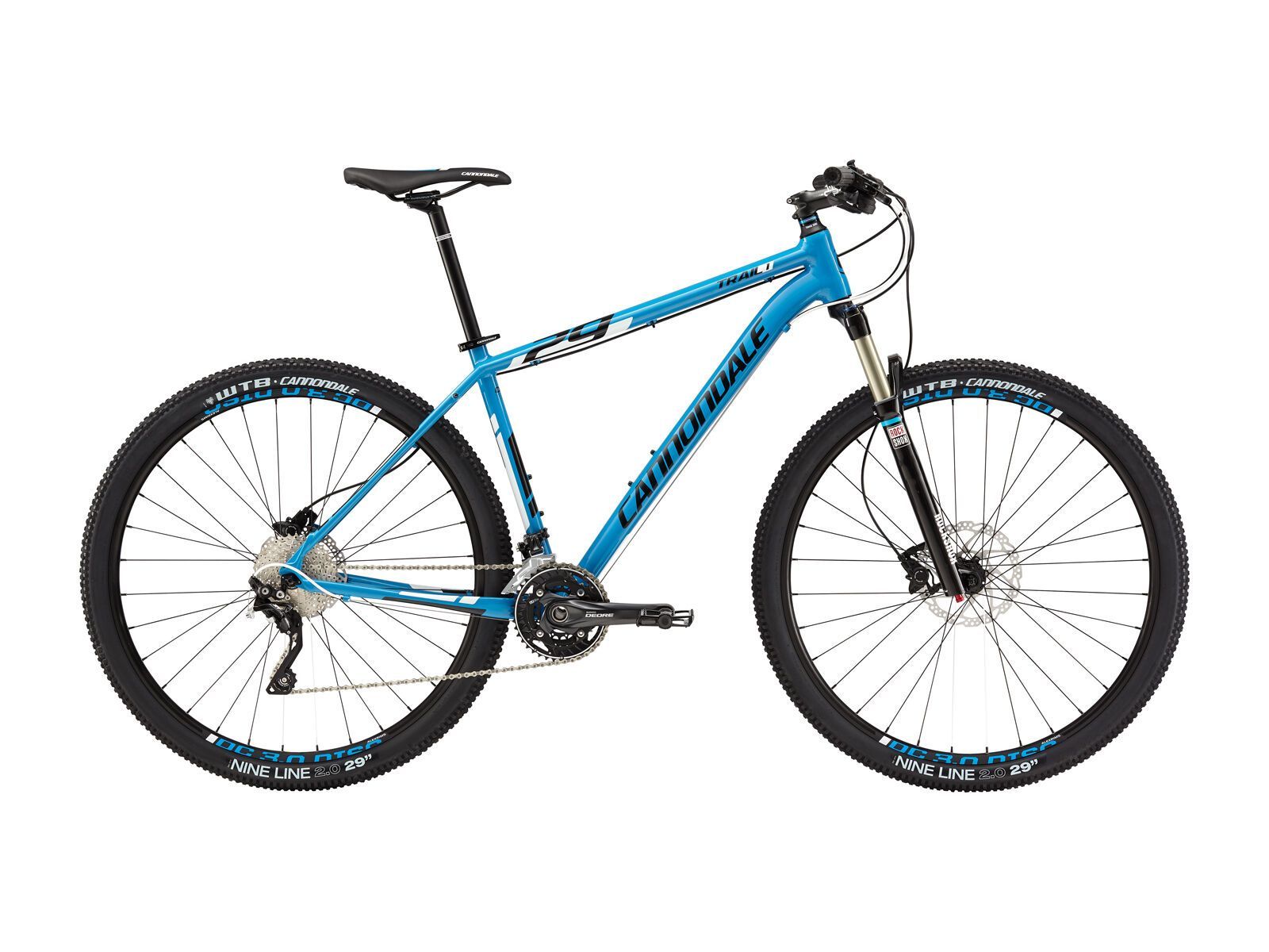 Cannondale Trail 29 1, ultra blue with jet black, magnesium white gloss - Bild 1
