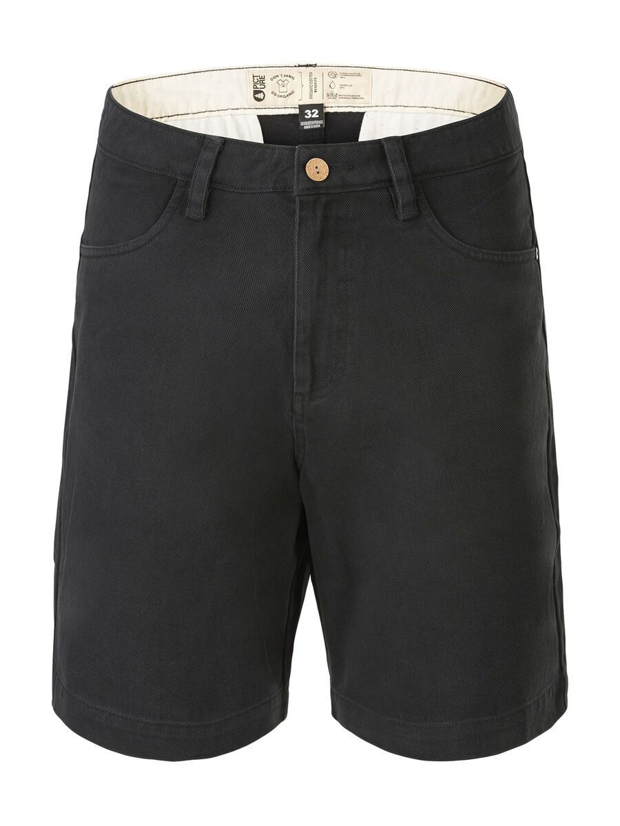 Picture Nuster Shorts, black washed - Bild 1