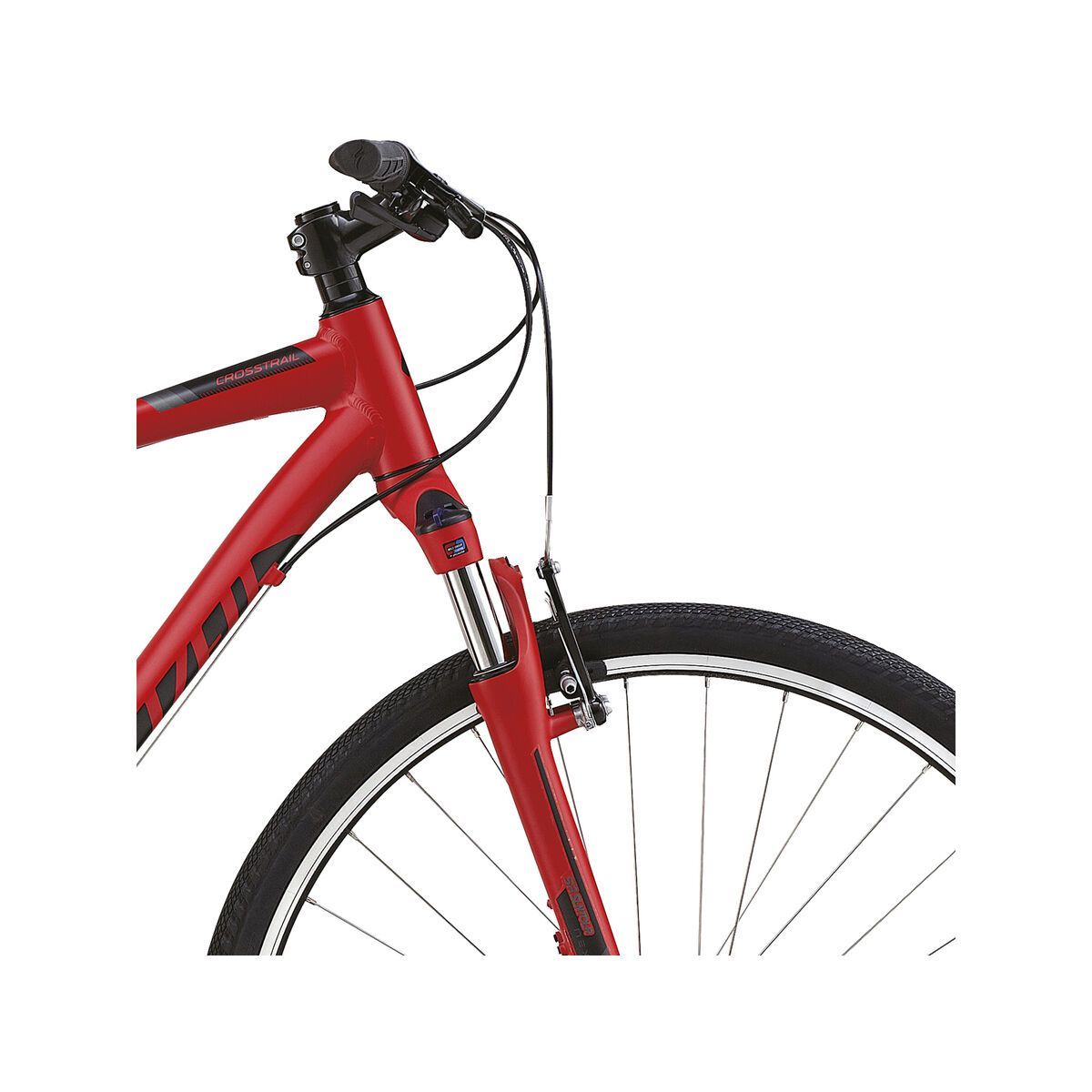 Specialized Crosstrail, Satin Red/Gloss Black/Charcoal - Bild 5