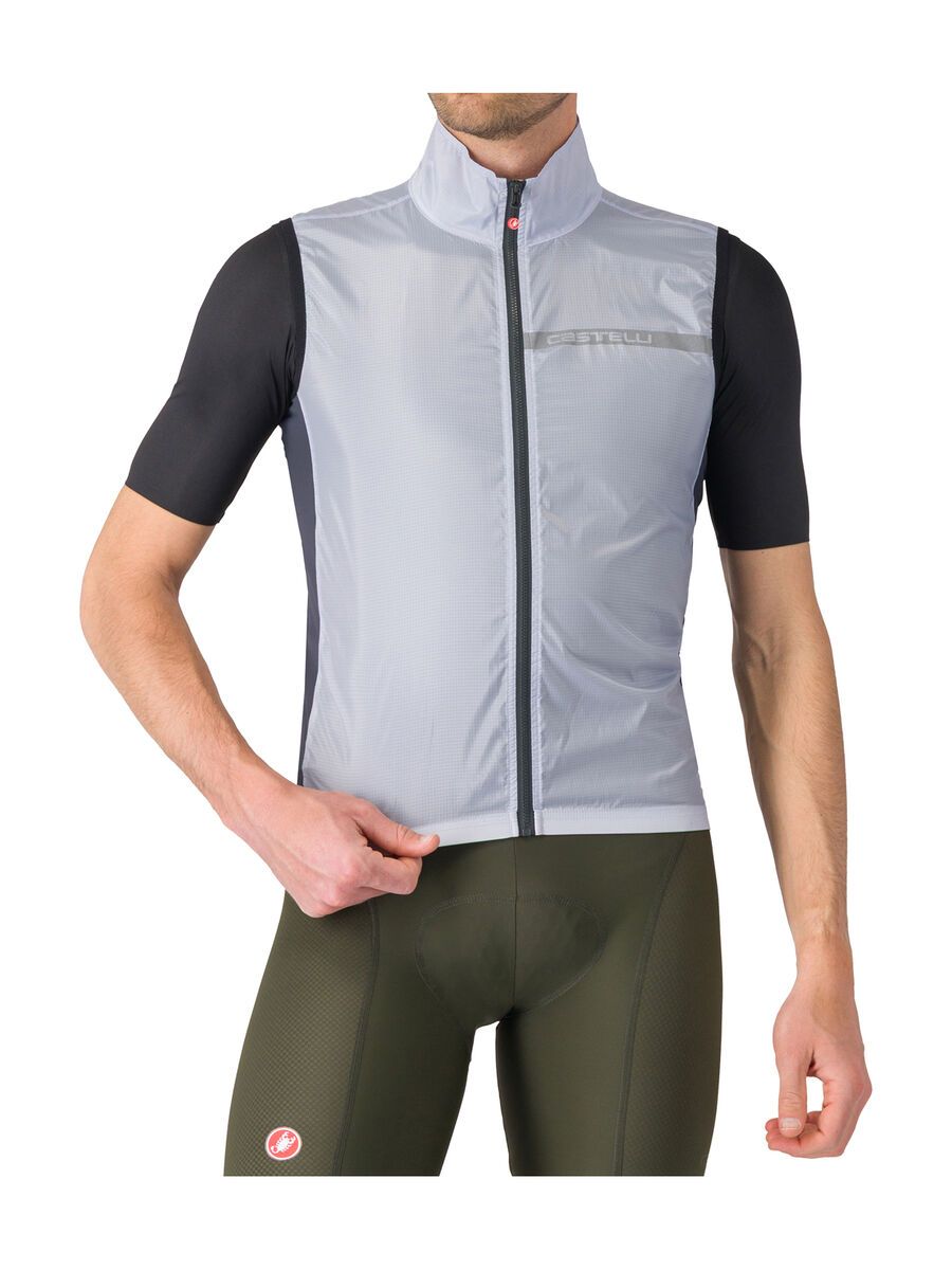 Castelli Squadra Stretch Vest, silver gray/dark gray - Bild 1