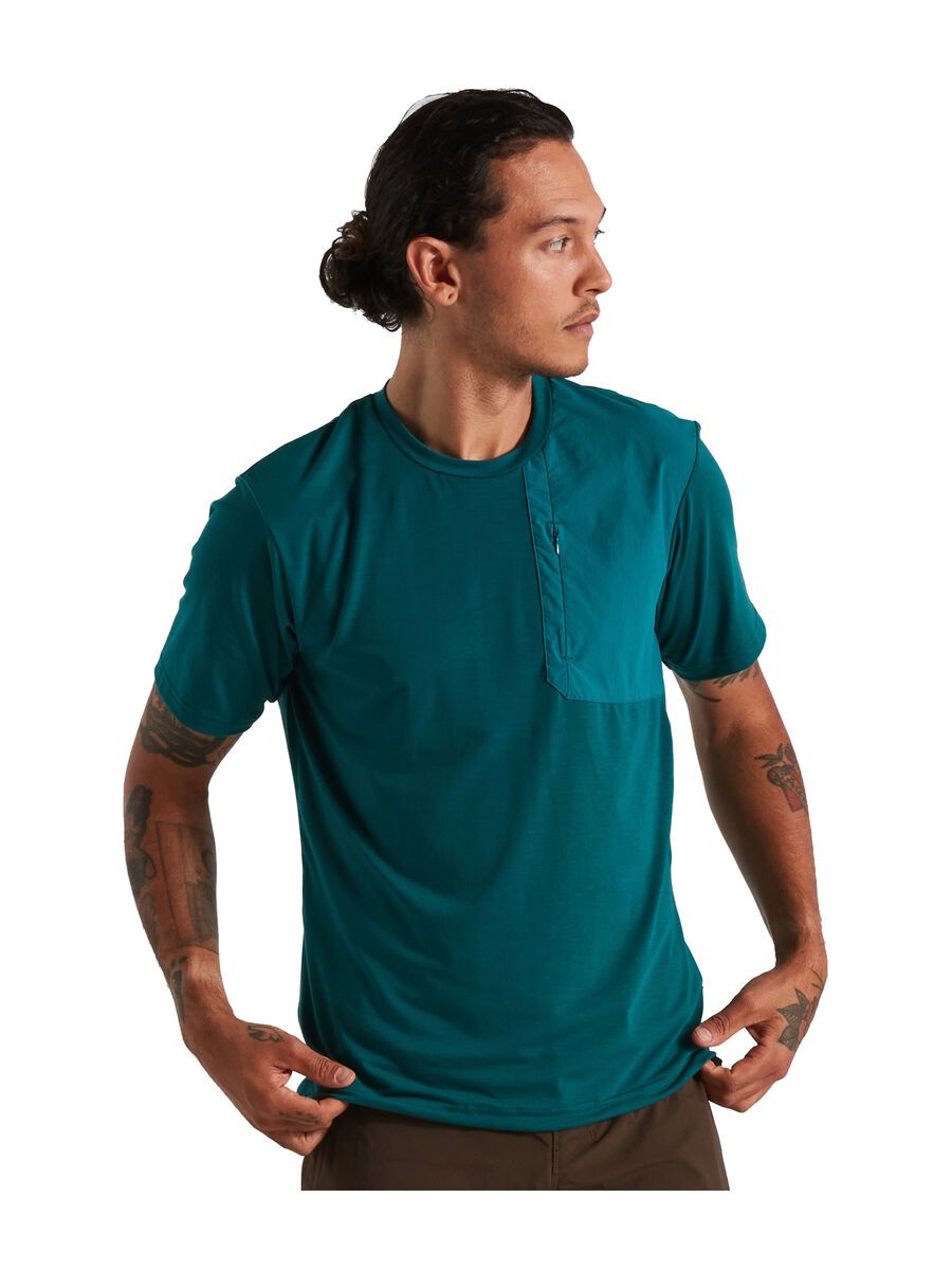 Specialized Men's ADV Air Short Sleeve Jersey, tropical teal - Bild 1