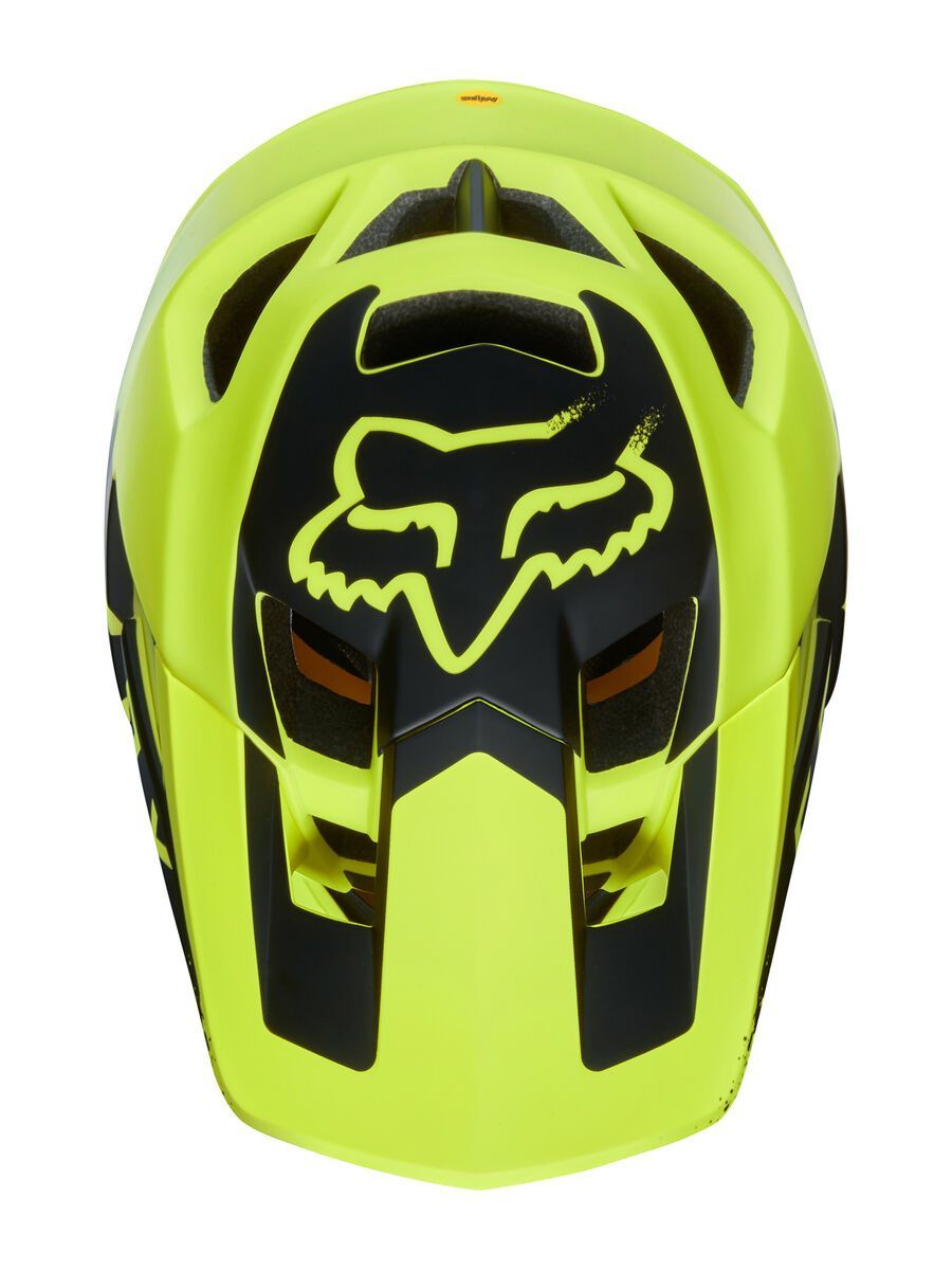 Fox Proframe Helmet Mink, yellow/black - Bild 5
