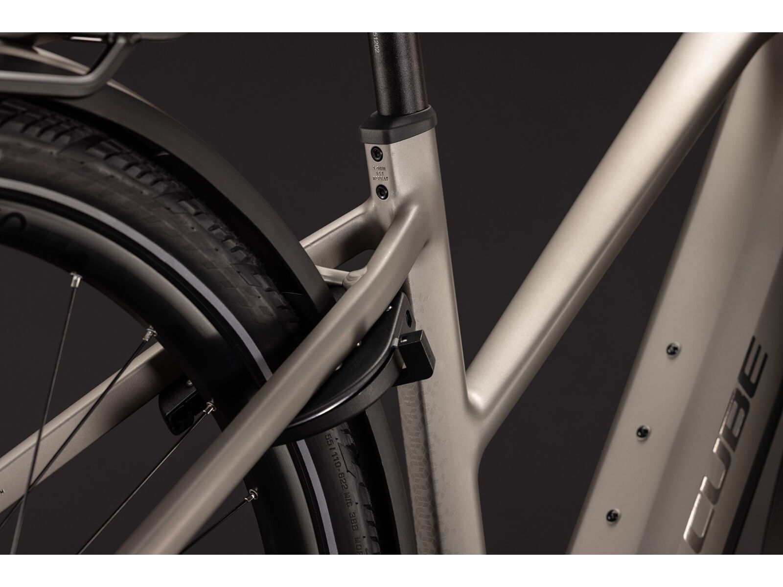 Cube Kathmandu Hybrid SLX 800 Trapeze, flashstone´n´chrome - Bild 5