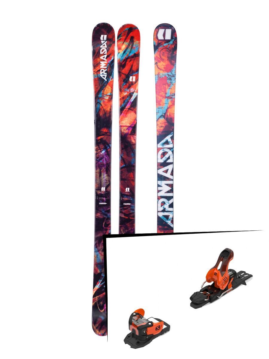 Set: Armada Arv 84 2018 + Salomon Warden 11 orange/black - Bild 1