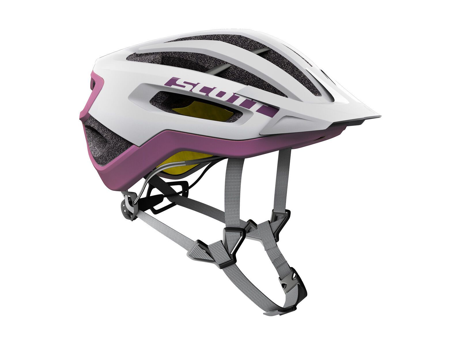 Scott Fuga Plus Helmet, white/purple - Bild 1