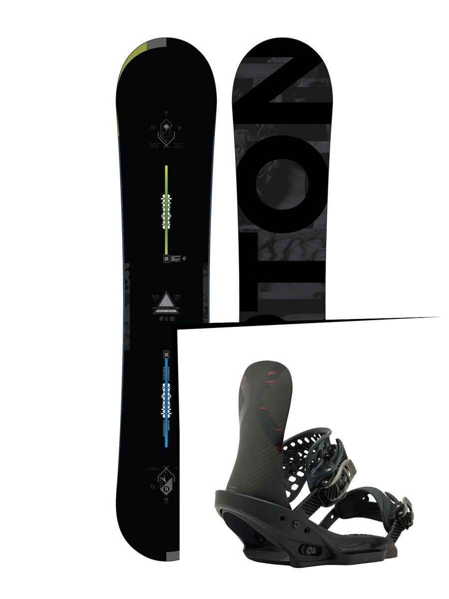 Burton Set: Custom Mystery 2016 + Burton X-Base EST - Bild 1