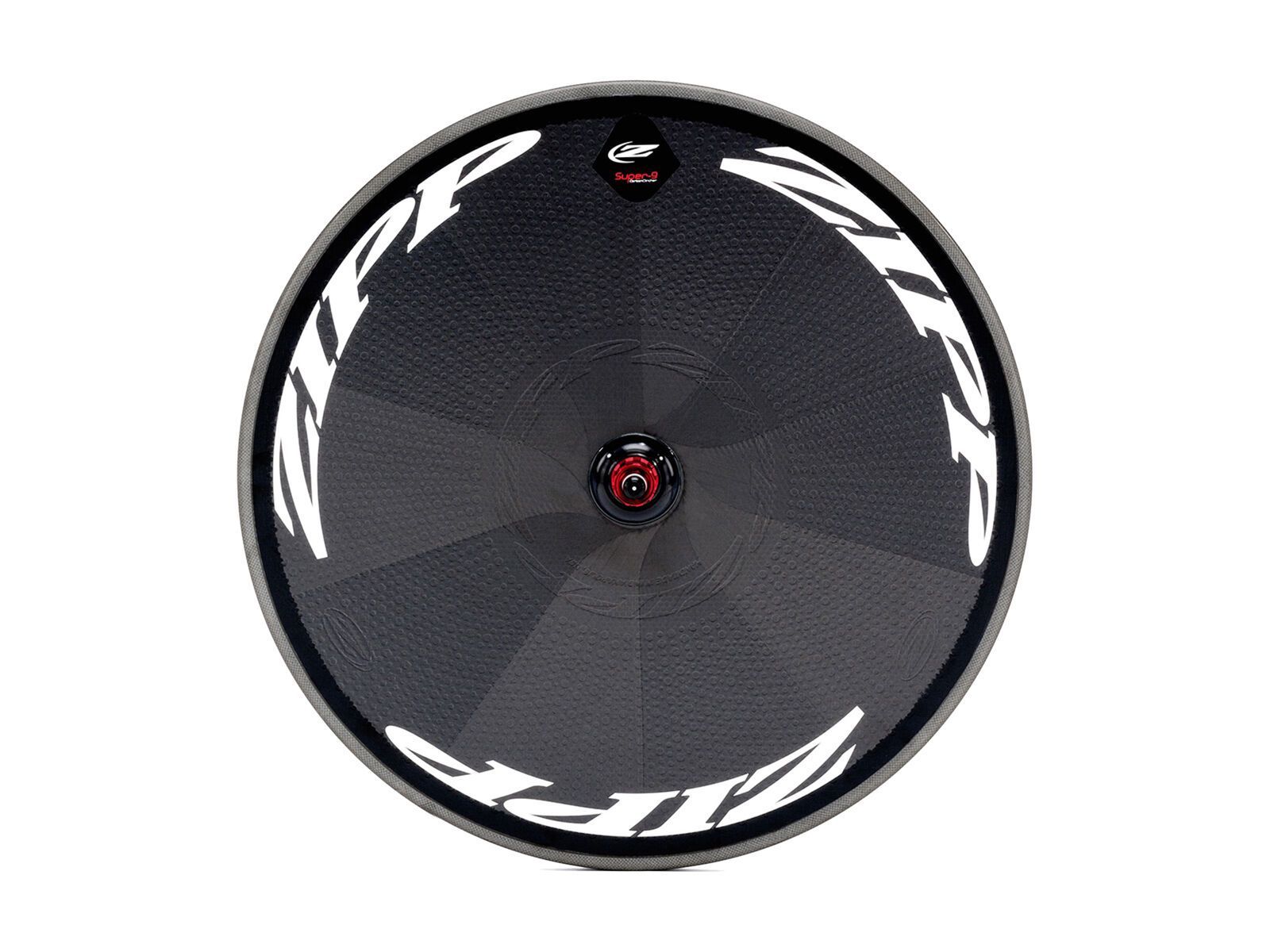 Zipp Disc Super 9 Carbon Clincher, schwarz / mattweisse Aufkleber - Bild 1