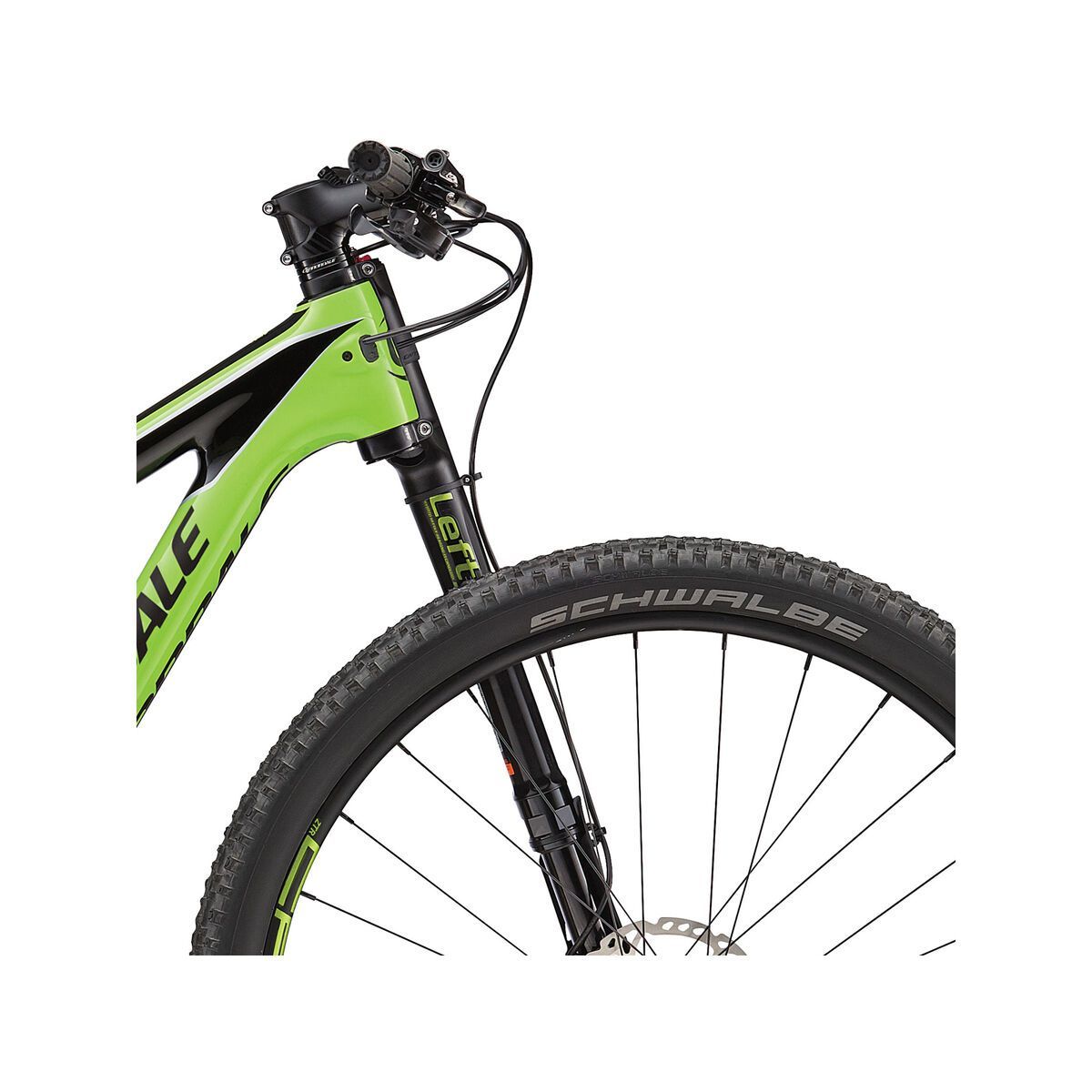 Cannondale Scalpel-Si Carbon 3 29, bezerker green w/ jet black and charcoal gray, gloss - GRN - Bild 5