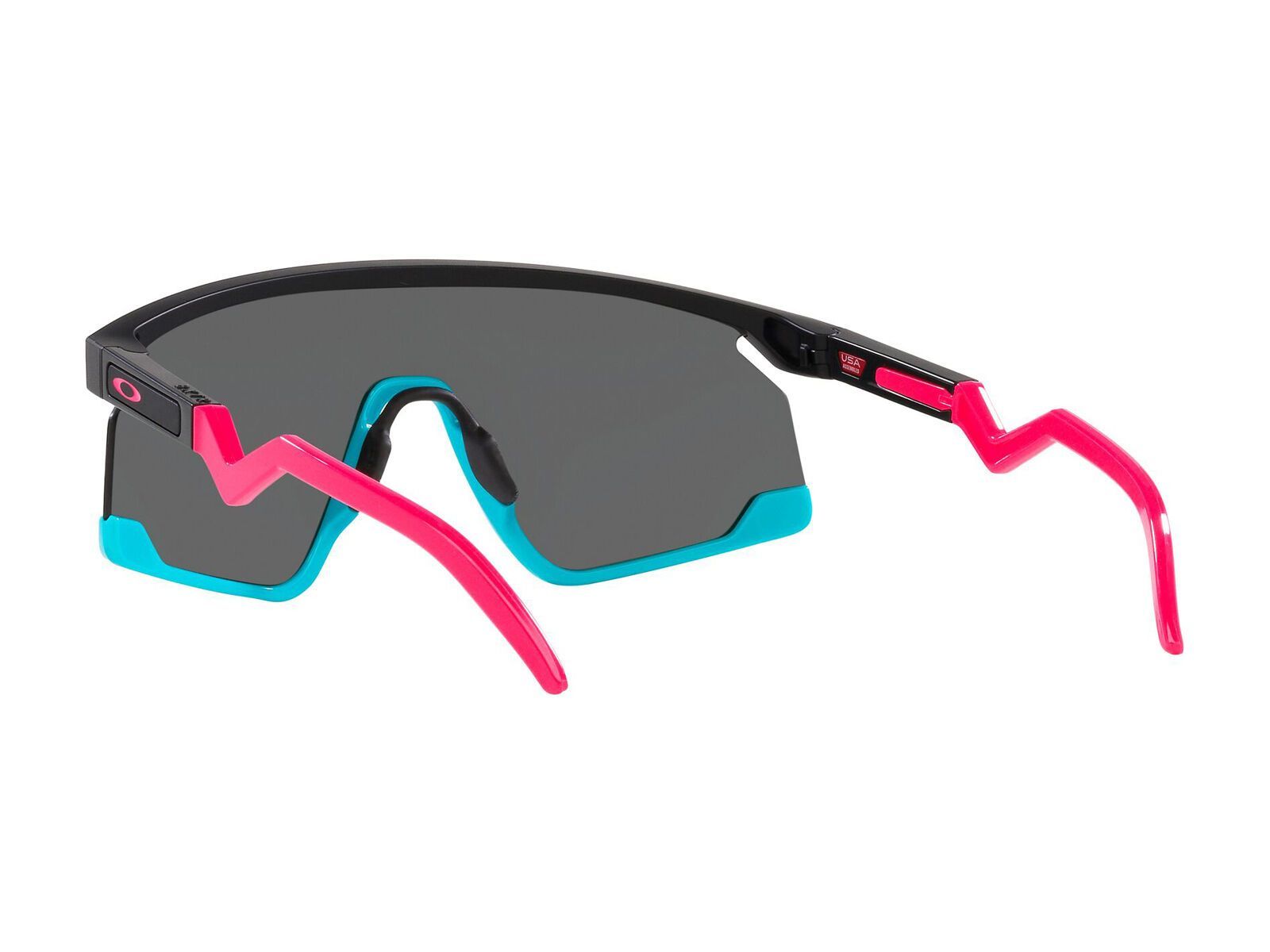 Oakley BXTR, Prizm Black / matte black/teal - Bild 5