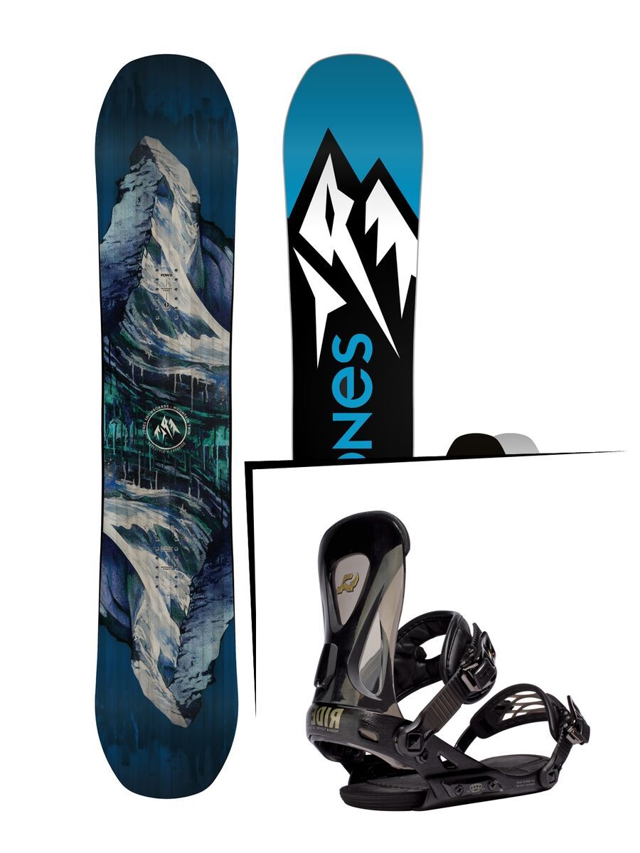 Set: Jones Mountain Twin 2017 + Ride Revolt (1178203S) - Bild 1