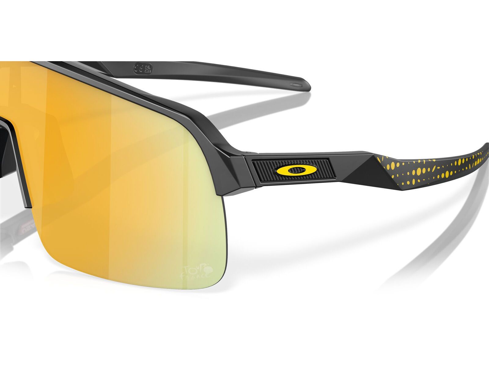 Oakley Sutro Lite 2024 Tour De France, Prizm 24k / matte black ink - Bild 6
