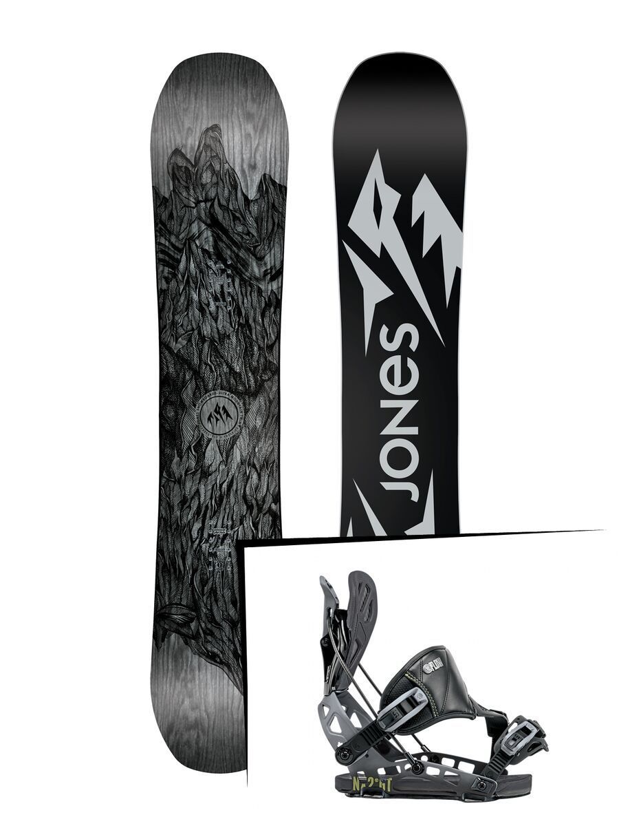 Set: Jones Ultra Mountain Twin 2019 + Flow NX2-GT (1908421S) - Bild 1