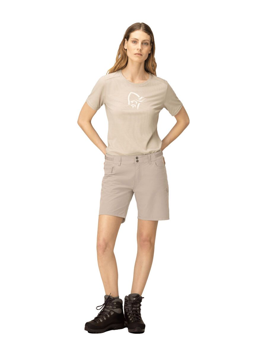 Norrona femund cotton Shorts W's, pure cashmere - Bild 3