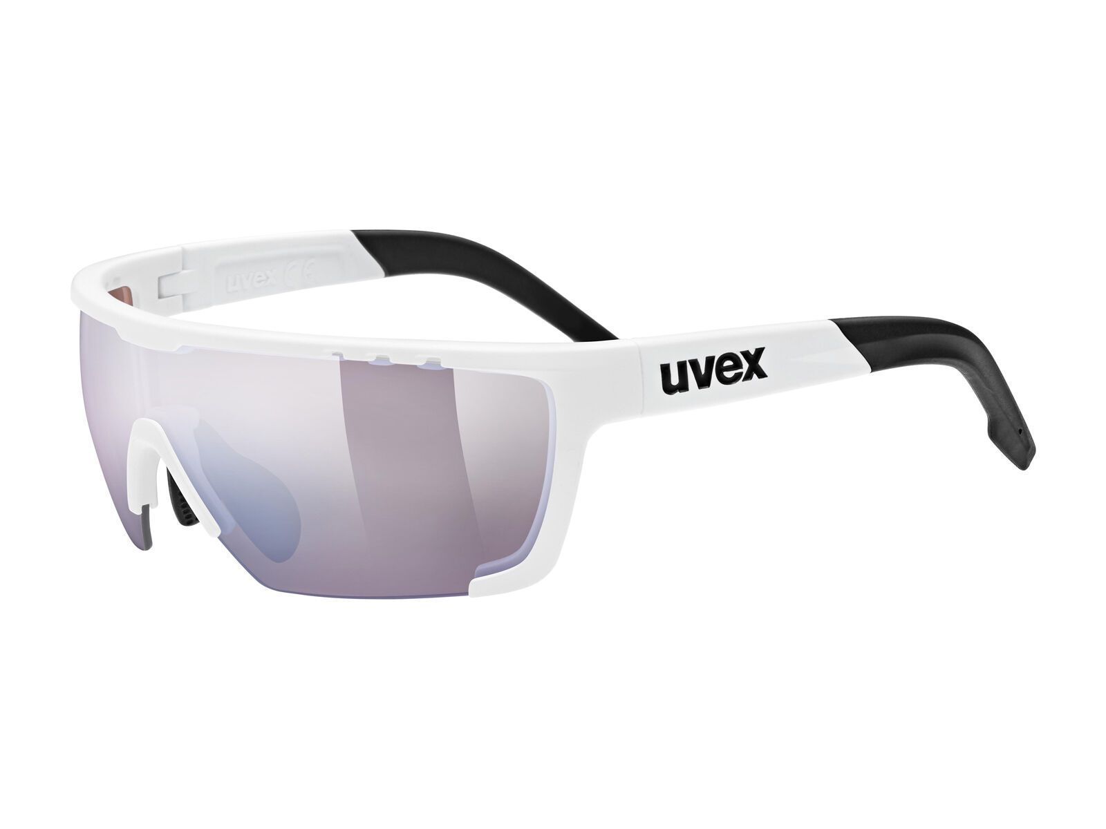 uvex sportstyle 707 cv, white/Lens: colorvision outdoor litemirror - Bild 1