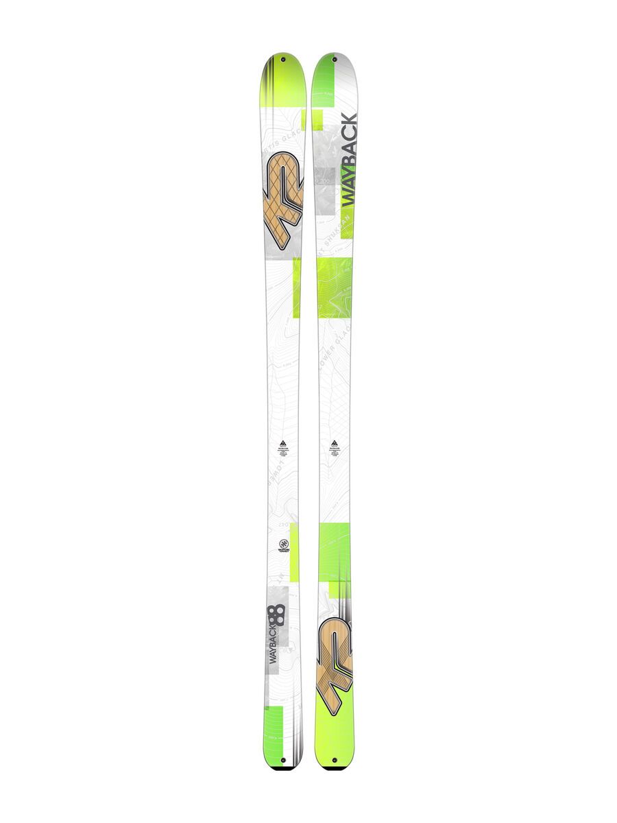 K2 SKI Set: Wayback 88 2016 + Marker Duke EPF 16 - Bild 2