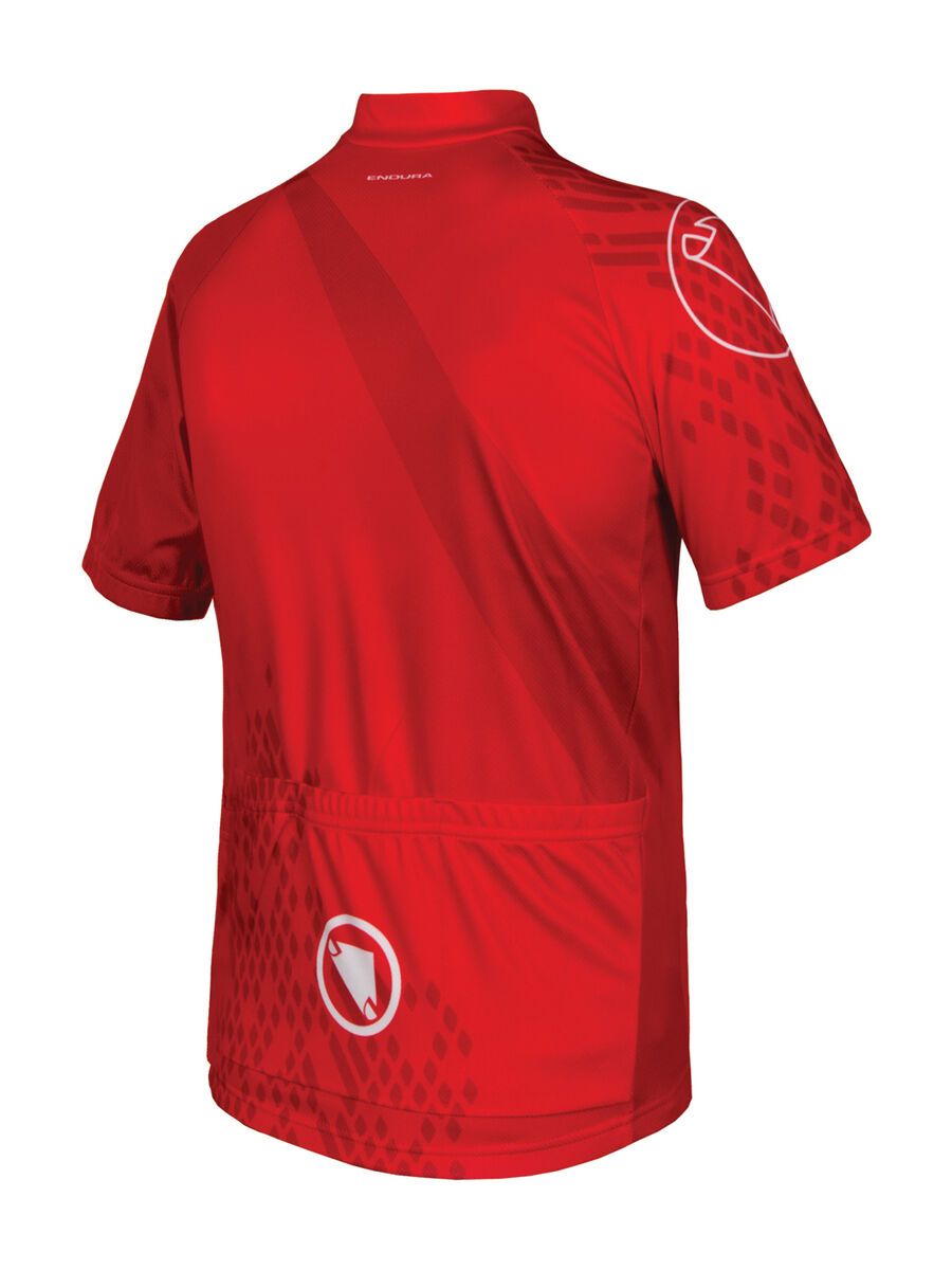 Endura Kids Ray S/S Jersey, rot - Bild 2