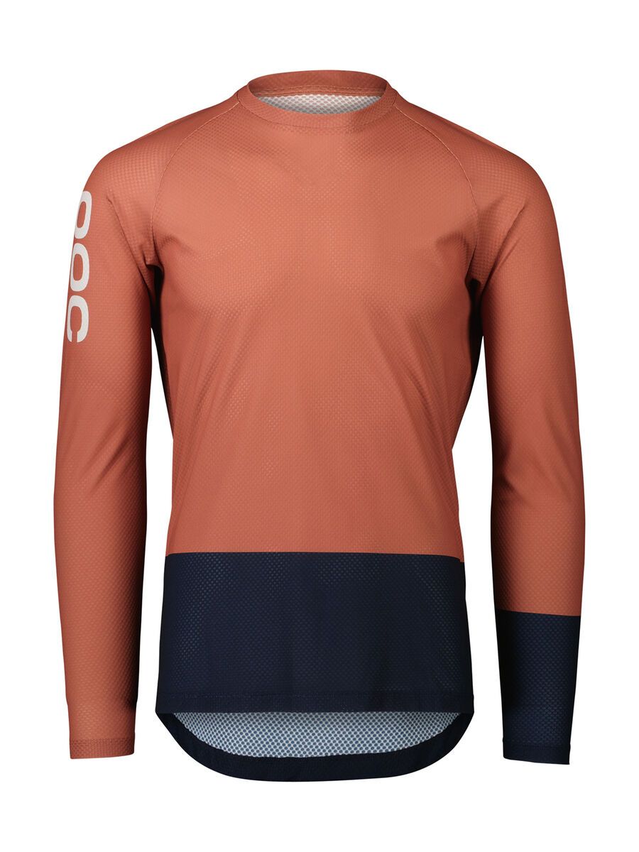 POC MTB Pure LS Jersey, himalayan salt/turmaline navy - Bild 1