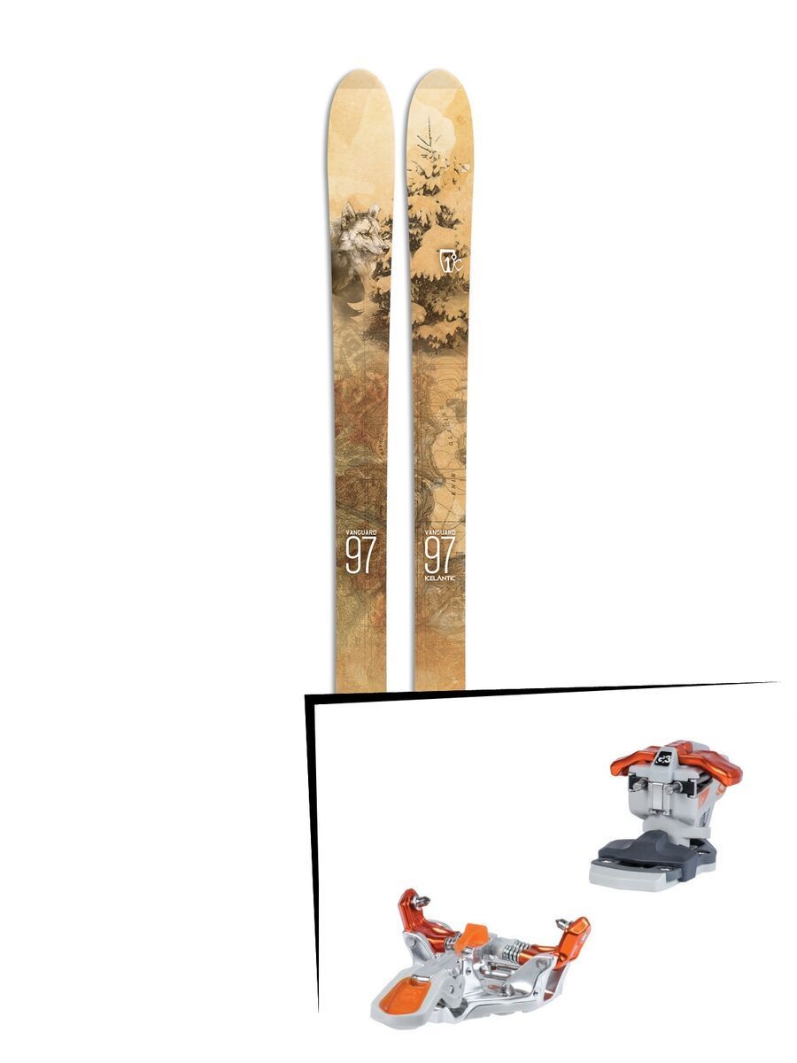 Set: Icelantic Vanguard 97 2017 + G3 Ion LT 12 (1716249) - Bild 1