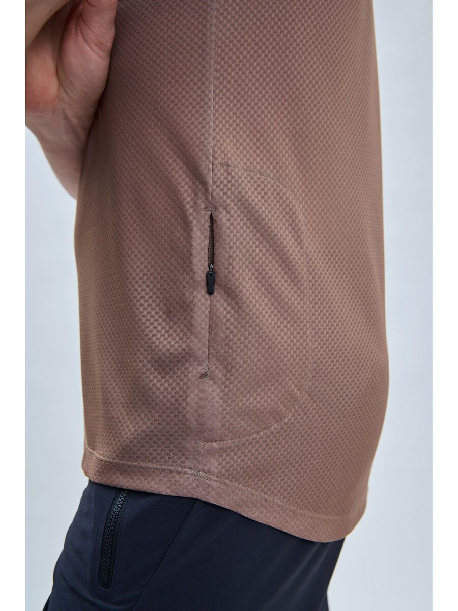 POC MTB Pure Tee, jasper brown/lt sandstone beige - Bild 8