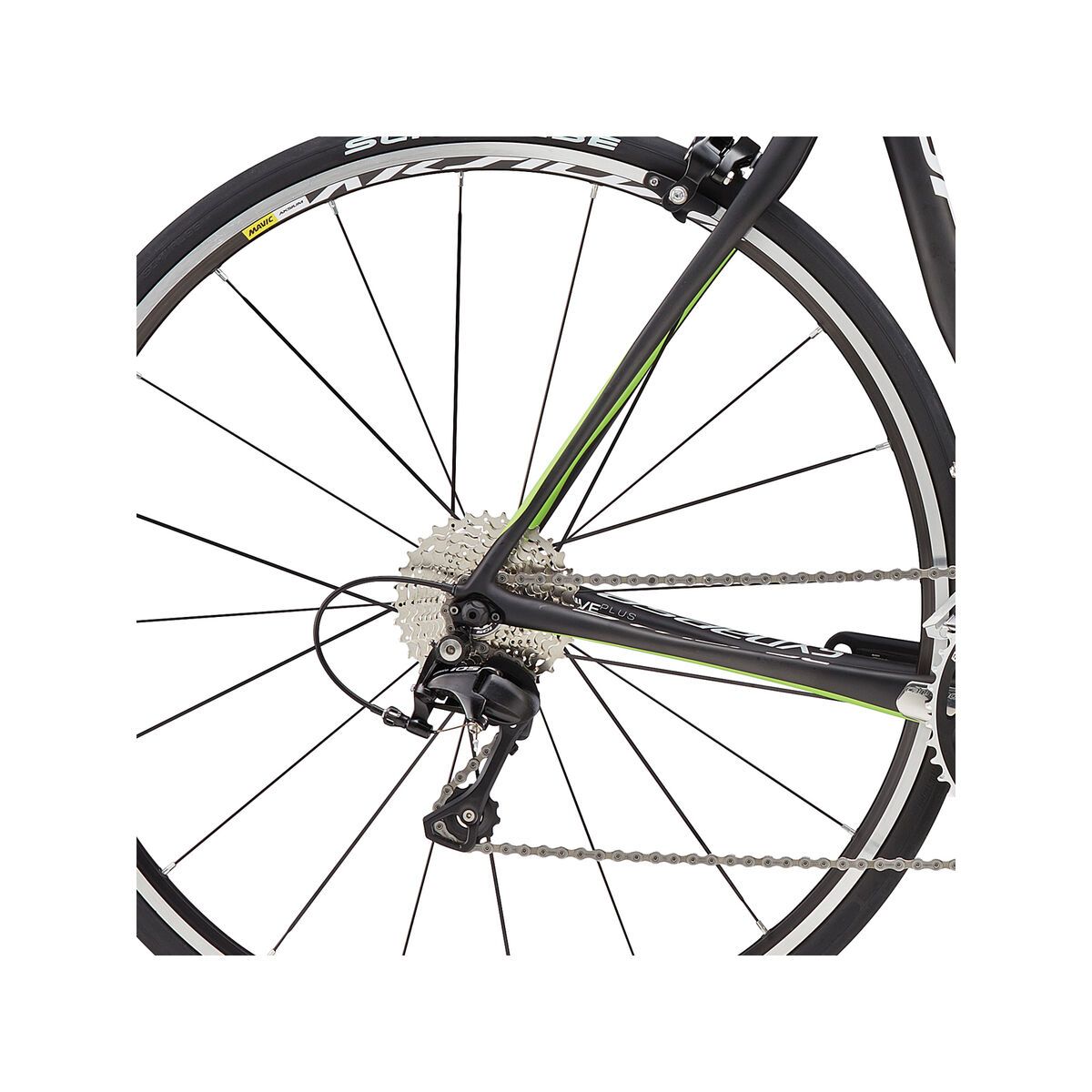 Cannondale Synapse Carbon 105 5, exposed unidirectional carbon w/ nearly black and magnesium white, gloss - Bild 4