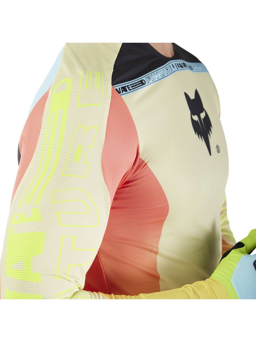Fox Flexair LS Jersey Elevated, lemonade - Bild 6